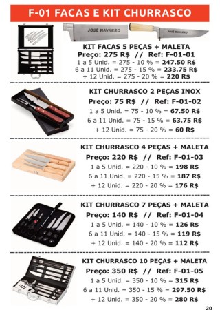 facas kit churrasco facas kit churrasco