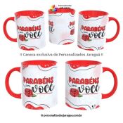 CANECA ANIVERSÁRIO PARABÉNS PARA VOCÊ 325 ml