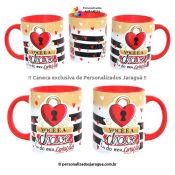 CANECA NAMORADOS A CHAVE DO MEU 325 ml