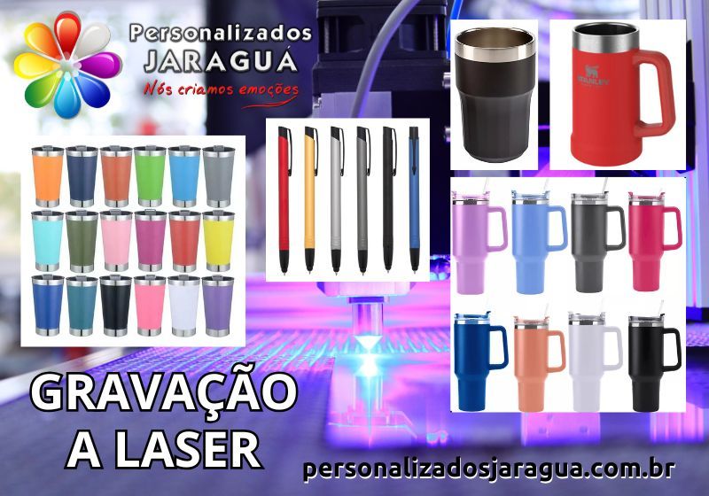 foto gravação a laser de personalizados jaraguá