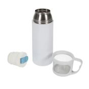 GARRAFA TÉRMICA INOX COM COPO TAMPA CLICK 300 ml
