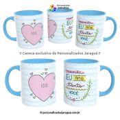 CANECA MÃES MAMÃE EU AMO 1 FOTO 325 ml